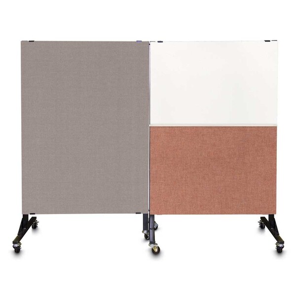 Sliding Door Indoor Enclosed Corkboard, 4